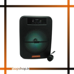 تصویر اسپیکر بلوتوثی رم و فلش خور Greatnice GTS-1520 + میکروفون Greatnice GTS-1520 Wireless Speaker