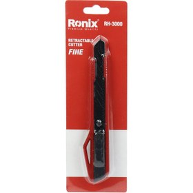 تصویر کاتر 9 میلی متر رونیکس مدل فاین 3000-RH ا Ronix Knife Cutter RH-3000 Ronix Knife Cutter RH-3000