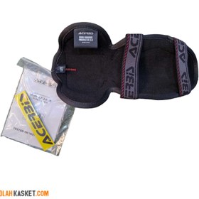 تصویر محافظ زانو موتور سواری ACERBIS اورجینال | کد 55 سایز بزرگ Original ACERBIS motorcycle knee protector Code 55