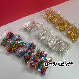 تصویر مهره روسی بسته 50 عددی سایز کوچیک Russian beads, pack of 50 pieces