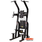 تصویر دستگاه پارالل بارفیکس شکم خلبانی ماشینی مبارز 