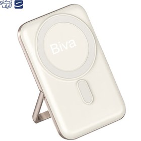 تصویر پاوربانک بی سیم بیوا مدل BP-016 20W ظرفیت 10000mAh Biva BP-016 20W 10000mAh Wireless MagSafe Power bank