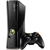 تصویر کنسول بازی ایکس باکس xbox360 slim تک دسته کارکرده استوک (stock) Xbox 360