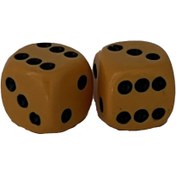 تصویر تاس استخوانی ریز داخل سرب 