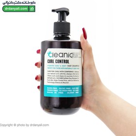 تصویر شامپو بدون سولفات موهای فر کلینیک | cleanic حجم 550 میل 