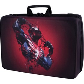 تصویر کیف کنسول بازی PS5 طرح Spider-Man کد 14 Play Station 5 Cover Bag