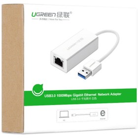 تصویر مبدل USB به Ethernet یوگرین مدل CR111-20255 CABLE Ugreen CR111-20255