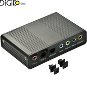 تصویر کارت صدا اکسترنال با پورت اپتیکال مینی تک 