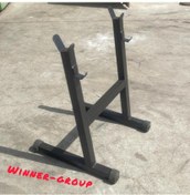 تصویر رک هالتر مدل افقی و عمودی برند وینر گروپ - خرک متغیر هالتر Winner Group Barbell Rack