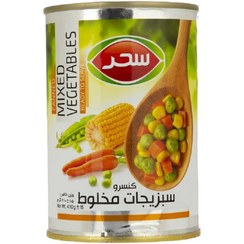 تصویر سحر کنسرو سبزیجات مخلوط 410 گرم 