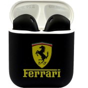 تصویر AirPods 2019 With Charging Case Jet Black Matte Ferrari Painted by Switch AirPods 2019 With Charging Case Jet Black Matte Ferrari Painted by Switch