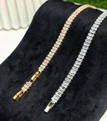 تصویر ست گردنبند و دستبند تنیسی 