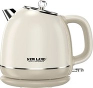 تصویر کتری برقی نیولند مدل (NL-2729GR) - (NL-2729BG)- (NL-2729BL) Newland Electric Kettle Model (NL-2729GR) - (NL-2729BG)- (NL-2729BL)