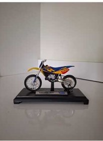تصویر ماشین اسباب بازی موتور سیکلت مقیاس HUSQVARNA CR125 1 18 هات ویلز HOT WHEELS 
