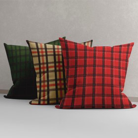 تصویر کوسن کد K391 چهارخونه