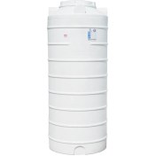 تصویر مخزن پلی اتیلن عمودی بلند ۳۰۰ لیتری سه لایه خزر منبع | مدل KMB-VL300 300 liter vertical polyethylene tank, three layers, Khazar Manab | Model KMB-VL300
