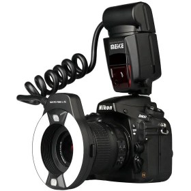 تصویر رینگ فلاش میک Meike 14EXT i-TTL Macro Ring Flash for Nikon 