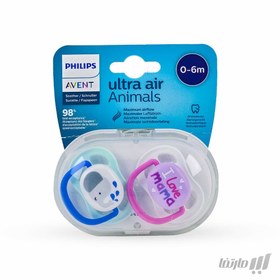 تصویر پستانک فیلیپس اونت Ultra Air Animals - مناسب نوزادان 0 تا 6 ماهگی 