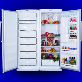 تصویر یخچال فریزر دوقلو پارس مدل 1700 Twin refrigerators and freezers 1700