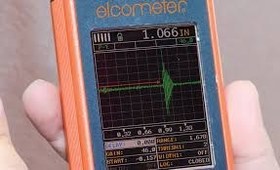 تصویر ضخامت سنج خوردگی الکومتر Elcometer CG100 Elcometer CG100 Corrosion Thickness Gauge