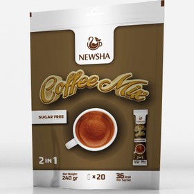 تصویر کافی میکس ١×٢ بدون شکر 