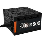 تصویر پاور کامپیوتر 500 وات گیم دیاس مدل HELIOS E1-500 ا GAMDIAS HELIOS E1-500 500W PSU GAMDIAS HELIOS E1-500 500W PSU