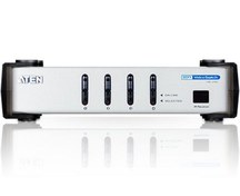 تصویر سوئیچ 4 پورت DVI/Audio آتن مدل ATEN VS461 
