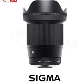 تصویر لنز سیگما 16mm f/1.4 DC DN مانت سونی ا Sigma 16mm f/1.4 DC DN for Sony Sigma 16mm f/1.4 DC DN for Sony