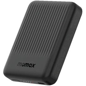 تصویر پاوربانک بیسیم مگنتیک 10000 میلی‌آمپر مومکس مدل Momax Q.Mag Minimal2 IP123 Momax Q.Mag Minimal 2 Wireless Magnetic Battery MagSafe 10000mAh IP123