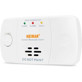 تصویر هشدار دهنده گاز مونوکسید کربن Heiman مدل HM-722ES Heiman model HM-722ES carbon monoxide gas alarm