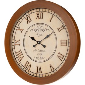 تصویر ساعت دیواری چوبی کیتا، مدل آنتیک، کد CKA 701 – (قطر 60 cm) 
