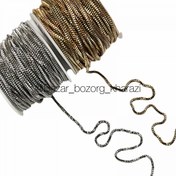 تصویر زنجیر آماده خاویاری استیل 