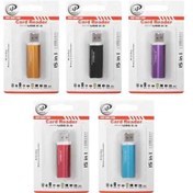 تصویر رم ریدر جور رنگی XP Product مدل XP-610P 