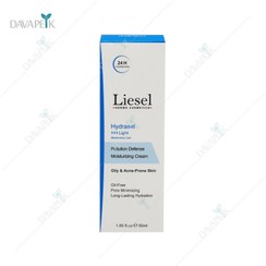 تصویر کرم مرطوب کننده و آبرسان لایسل مدل لایت هیدراسل مناسب پوست چرب 50 میل Liesel Moisturizing Cream Model Hydrasel Light For Oily Skin 50ml