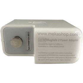 تصویر آداپتور لپ تاپ اپل Magsafe2 45W با پک 