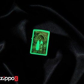 تصویر فندک زیپو شب تاب Zippo 49836 (Victoria Frances) 