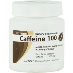 تصویر کافئین جالینوس 100 میلی گرم Jalinous Caffeine 100 mg