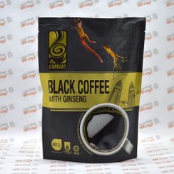 تصویر قهوه فوری بلک کافه برند کافه آرت – بسته 40 عددی Cafeart Black Coffee 40 Sticks