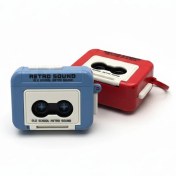 تصویر ضبط صوت فانتزی طرح نوار کاست 