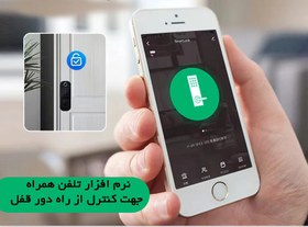 تصویر دستگیره و قفل هوشمند دیجیتال MOKO R50 