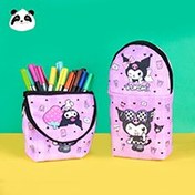 تصویر جامدادی دوحالته مخمل کرومی 