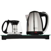 تصویر چای ساز فوما مدل FU620 ظرفیت ۱.۵ لیتر با کتری استیل 