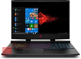 تصویر لپ تاپ گیمینگ HP مدل OMEN 15-dc00 i7 8th GTX10 - 16 گیگابایت / 512 گیگابایت / GeForce GTX 1060 GDDR5 