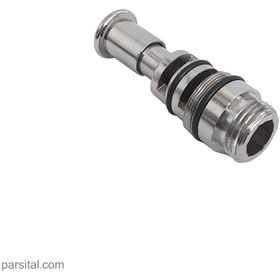 تصویر سوپاپ دوش اسپانیایی و ایتالیایی قهرمان با دسته (قدیم) Ghahraman-part-diverter-chrome