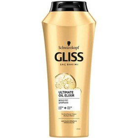 تصویر شامپو ترمیم کننده مو گلیس Ultimate Oil Elixir ا Gliss shampoo Ultimate Oil Elixir 500ml Gliss shampoo Ultimate Oil Elixir 500ml