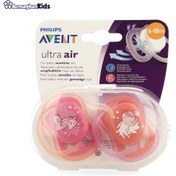 تصویر پستانک ارتودنسی اونت مدل SCF345/22 طرح یونیکورن و فرشته 