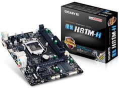 تصویر مادربرد گیگابایت مدل GIGABYTE H81M-H 