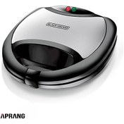 تصویر ساندویچ ساز بلک اند دکر مدل TS2090 ظرفیت ۴ خانه ۳ کاره 