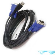 تصویر کابل KVM به طول 1.8 متر مدل DKVM-CU دی لینک با بهترین قیمت - شبکه پل D-Link DKVM-CU 180 CM 2 in 1 USB KVM Cable