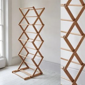 تصویر بند رخت چوبی 2 متری 